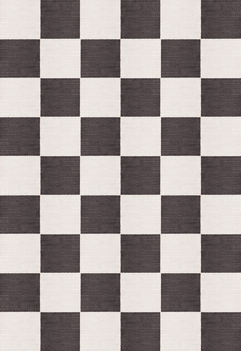 Chess Wool Rug Black and White in the group Rugs / All rugs / Wool Rugs at Layered (WCHBL)